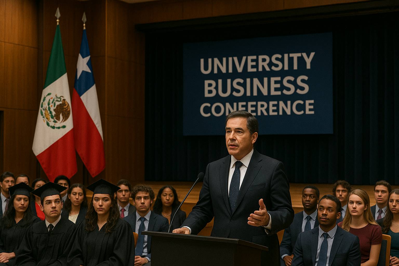 An MBA conference for Latam students, possible thanks to the Brujo Method's GMAT and GRE test prep courses